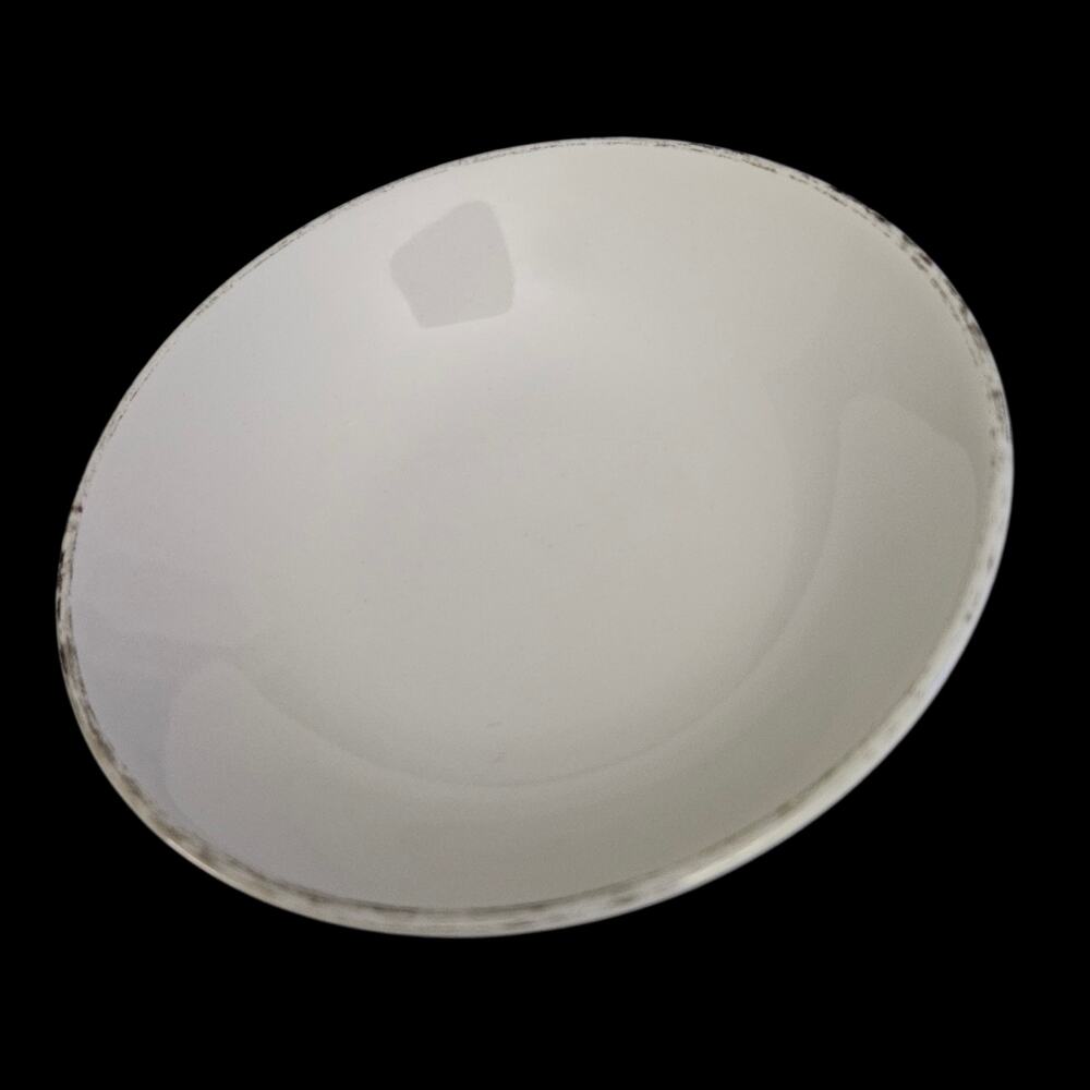 Salem Silver Elegance Dessert Bowls Set 2 Ironstone England